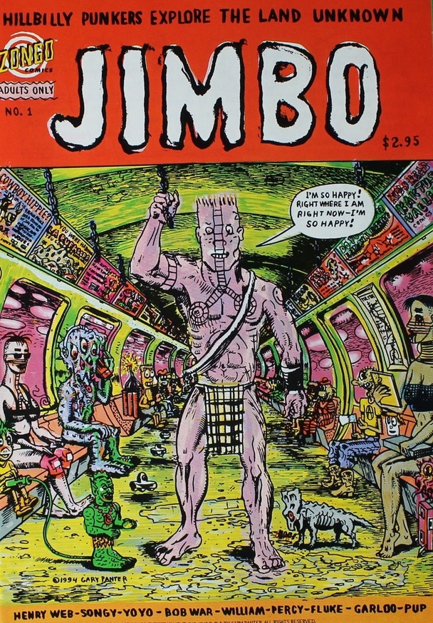 Gary Panter - Jimbo: Hillbilly Punkers Explore The Land Unknown ...