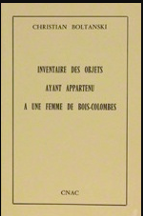 Inventaire Des Objets Ayant Appartenu a Une Femme de Bois-Colombes