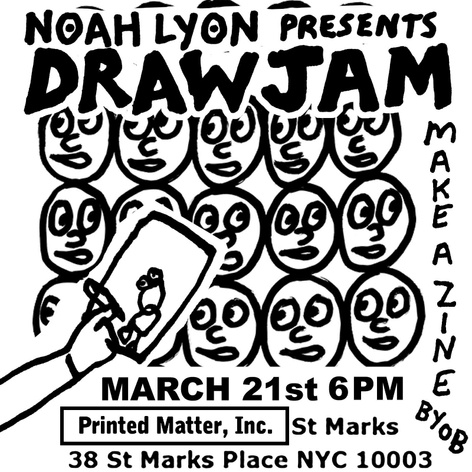 Draw Jam Zine Party with Noah Lyon