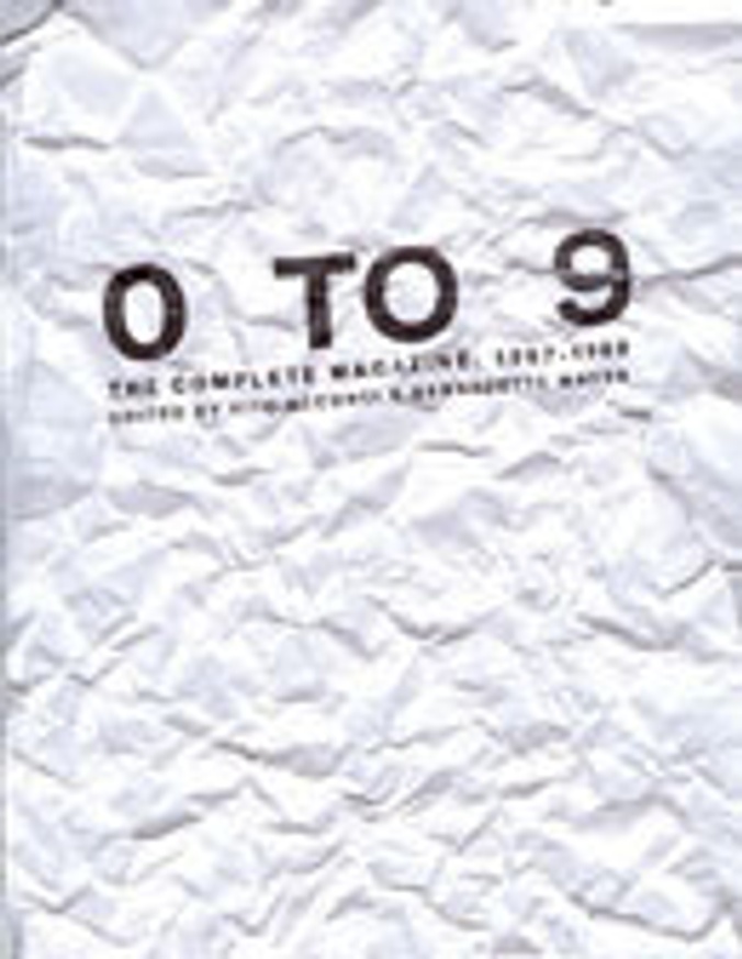 0 To 9 : The Complete Magazine : 1967-1969