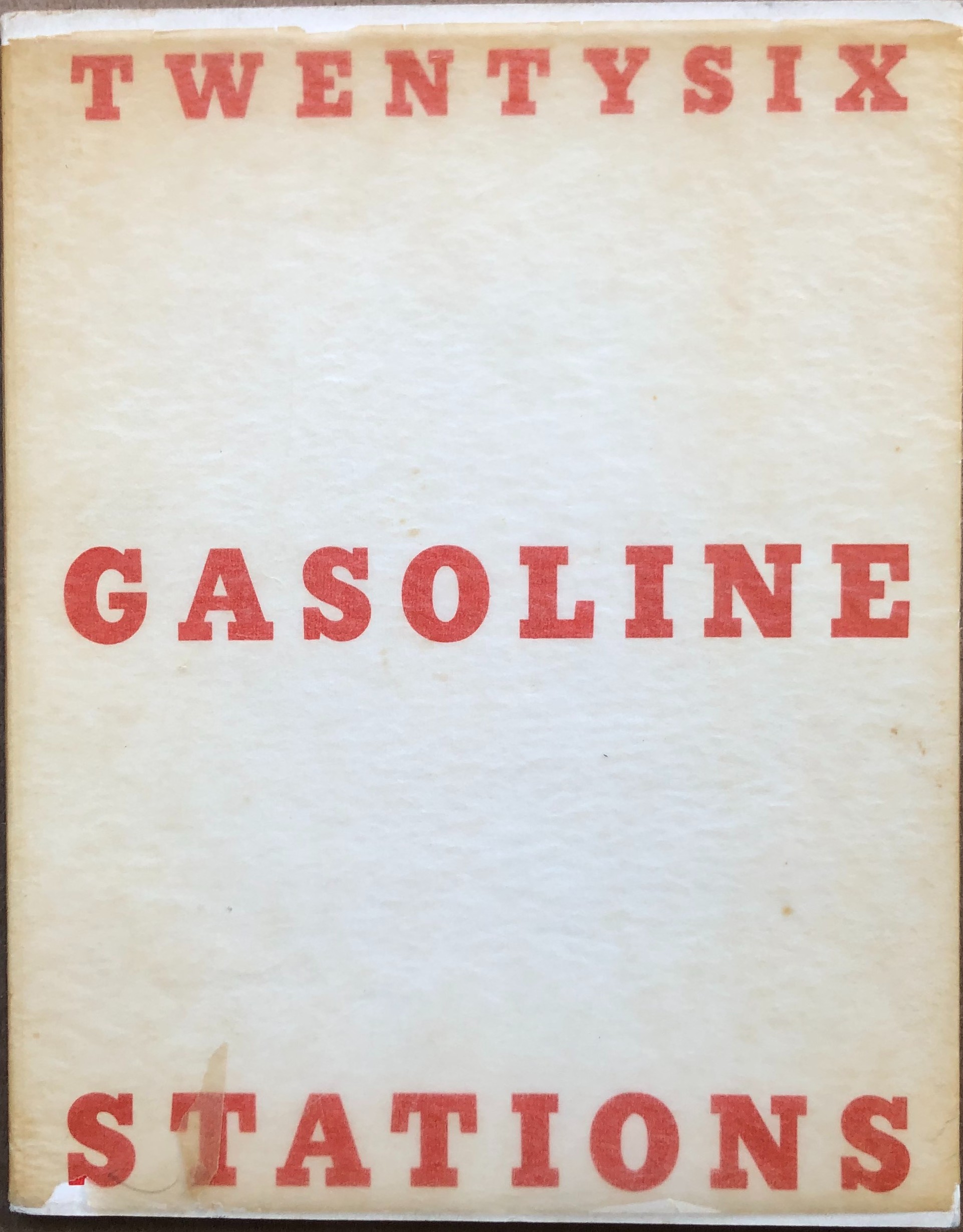 Ed Ruscha - Twentysix Gasoline Stations - Printed Matter