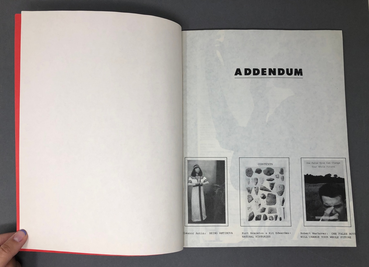 Printed Matter Catalog Addendum 1984-1985 thumbnail 2
