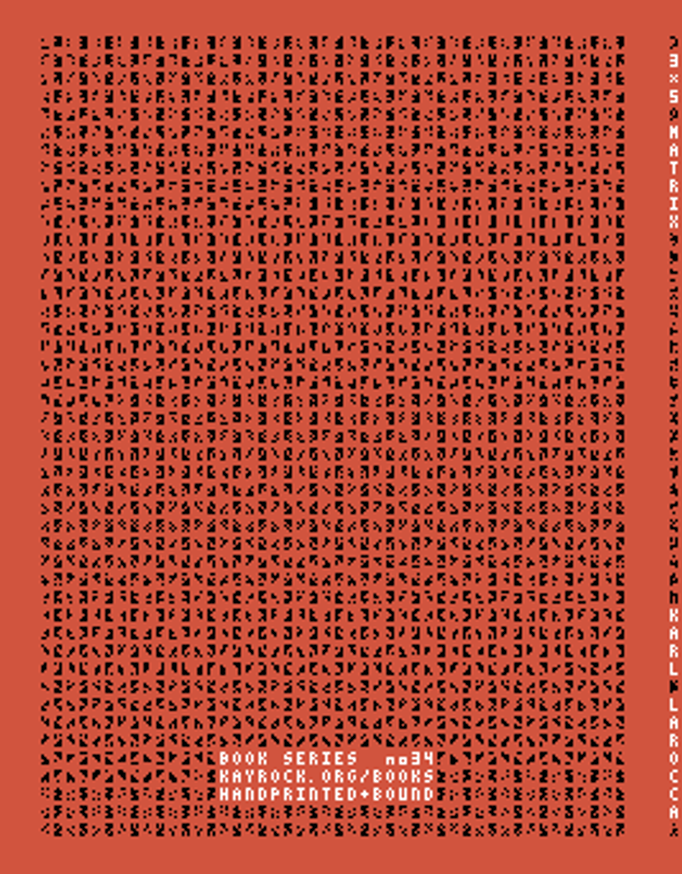 3x5 Matrix (32,768 Glyphs + Drawings) thumbnail 4