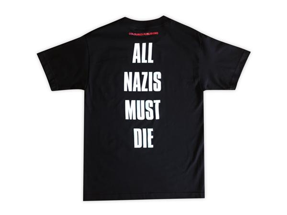All Nazis Must Die T-shirt + Zine [Extra Large]