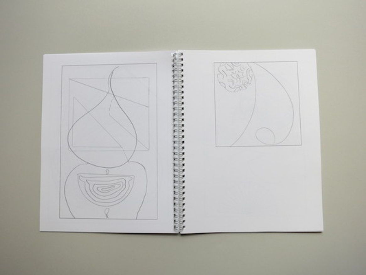 Drawing Hilma Af Klint : A  Coloring Book Influenced by the Work of Hilma Af Klint thumbnail 3