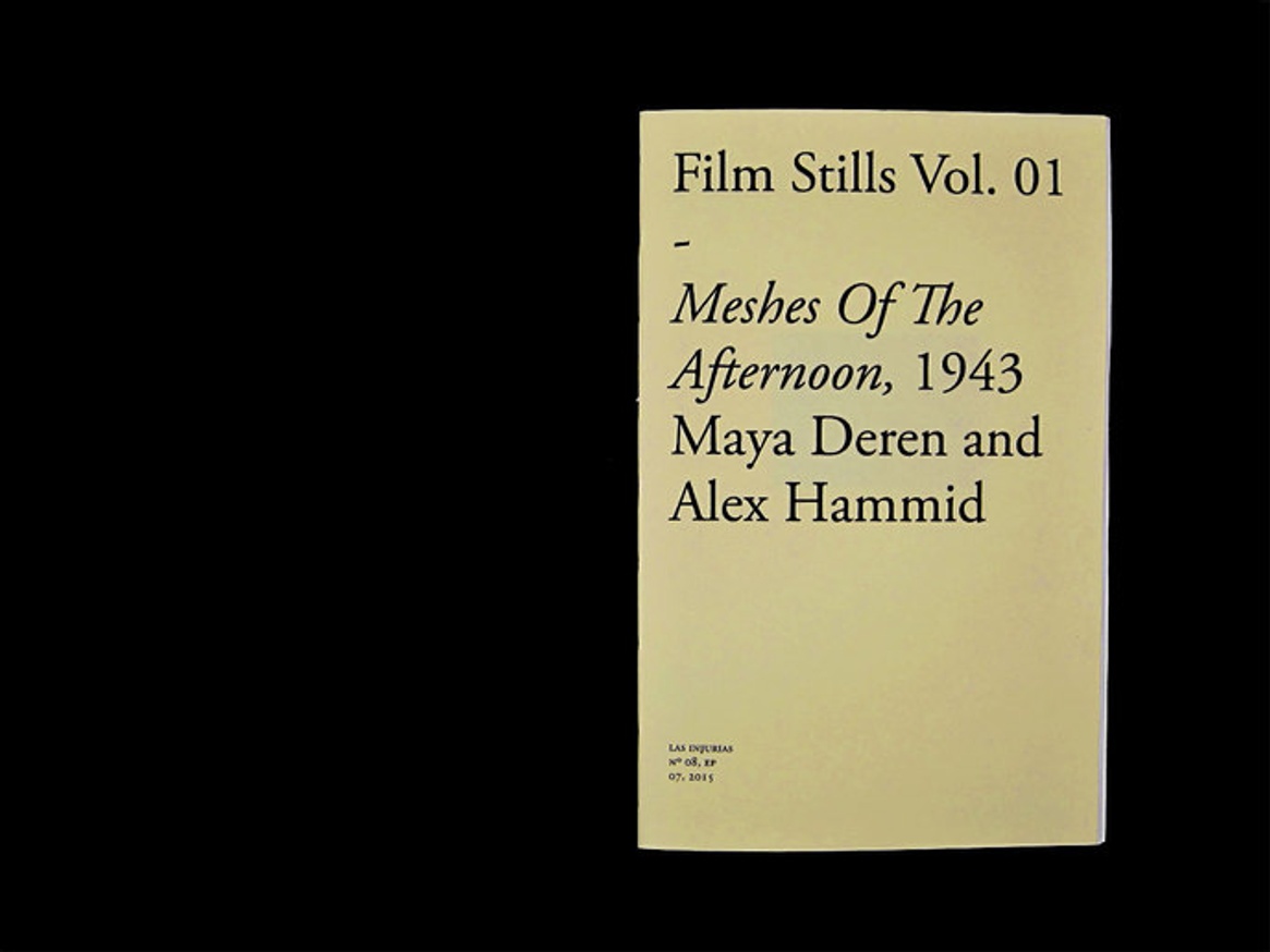 Film Stills Vol. 01 : Meshes Of The Afternoon, 1943