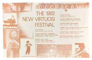 New Virtuosi Festival, April 19 & 20, 1982  [The Kitchen Posters]