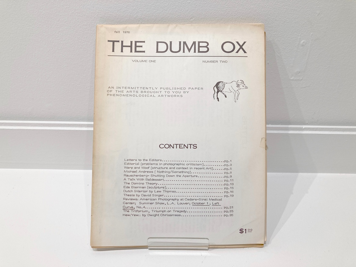 The Dumb Ox 