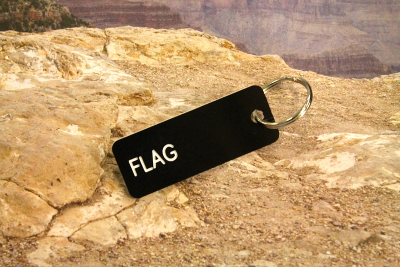 Various Projects and Benjamin Critton - FLAG Key Tag - Printed Matter