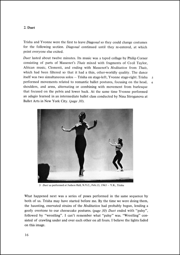 Yvonne Rainer: Work 1961–73 thumbnail 2