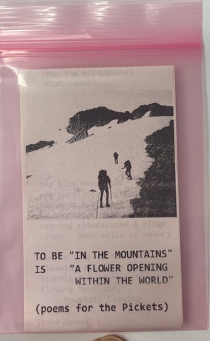 "'TO BE "IN THE MOUNTAINS' IS 'A FLOWER OPENING WITHIN THE WORLD'"