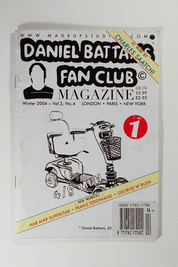Daniel Battams Fan Club Magazine