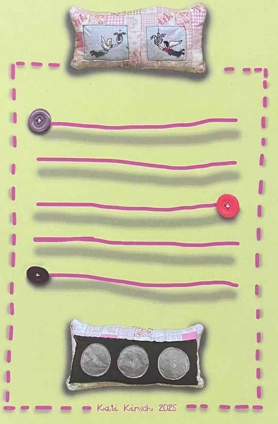 Kati Kirsch - Pillow Note Pad - Printed Matter