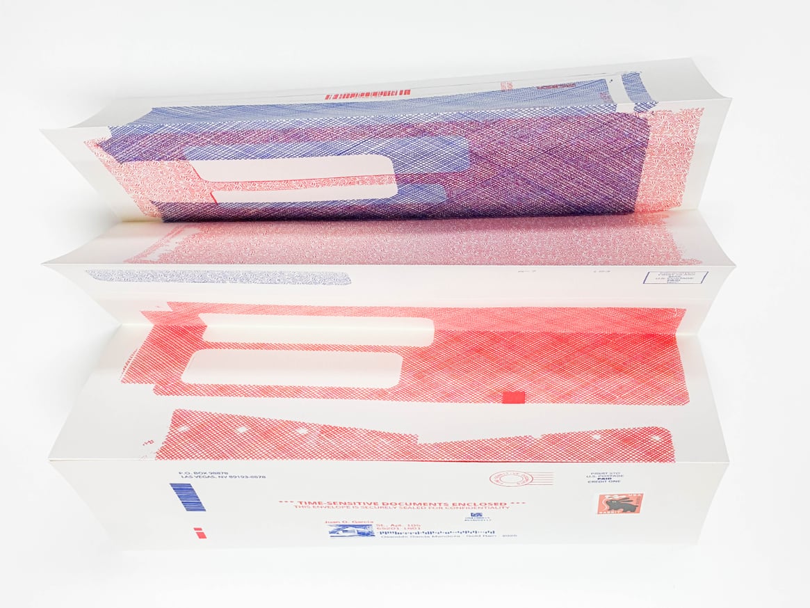 Oswaldo García - Time-sensitive documents enclosed - Printed Matter