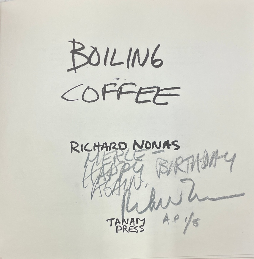 Boiling Coffee [Hardcover, First Printing] + Two Prints  thumbnail 3