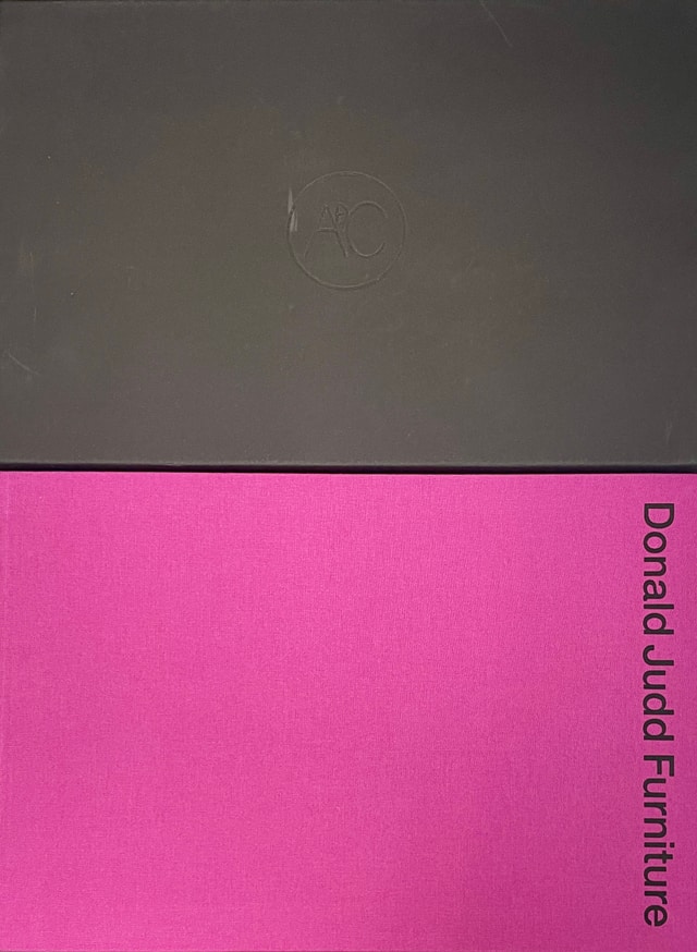 非売品 Donald Judd Furniture カタログ Together Again: Donald Judd Prototype Desk and Chairs | Unframed