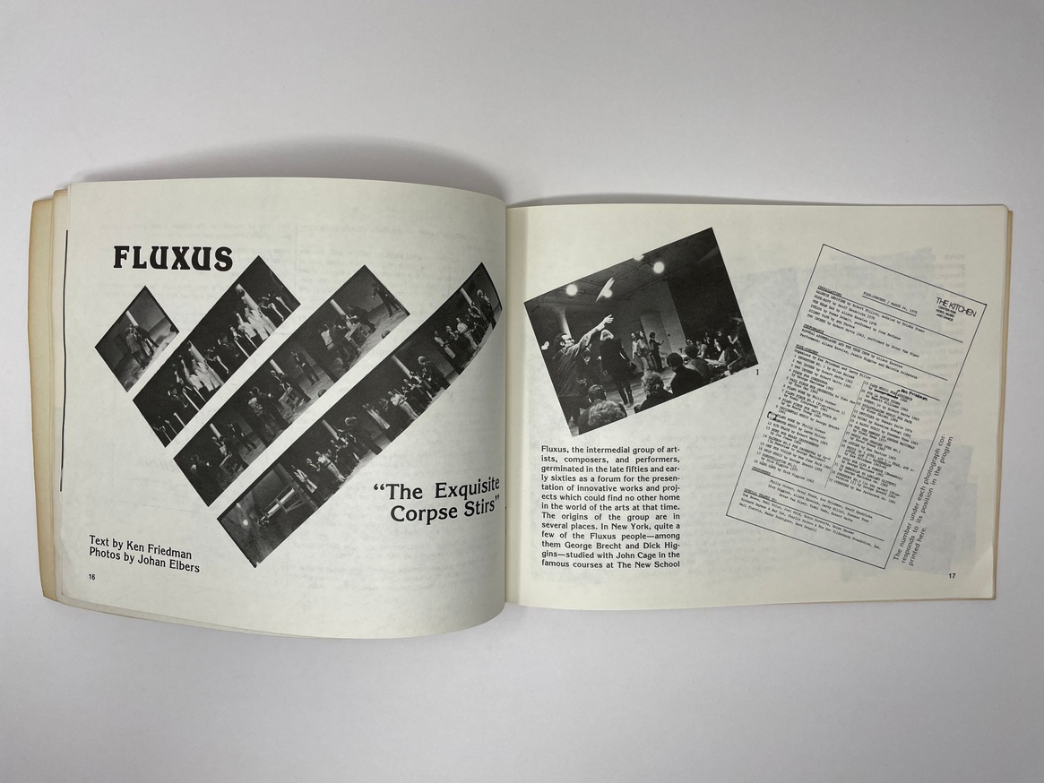 Performance Art Magazine No. 1 (1979) thumbnail 5