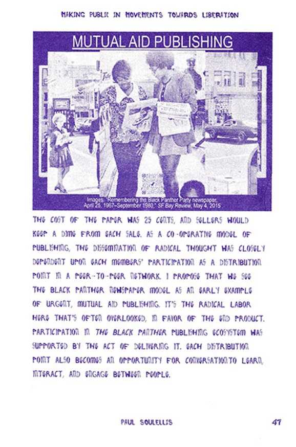 Urgent Publishing After the Artist’s Book: Making Public in Movements Towards Liberation [First Edition] thumbnail 2