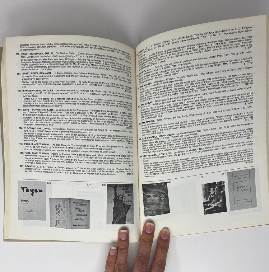 Arthur A. Cohen and Trevor Winkfield - Ex Libris - Printed Matter