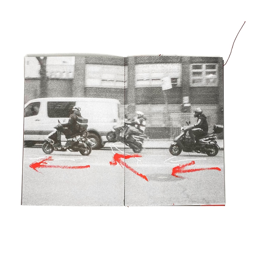 Joseph Rovegno - B+W+R - Printed Matter