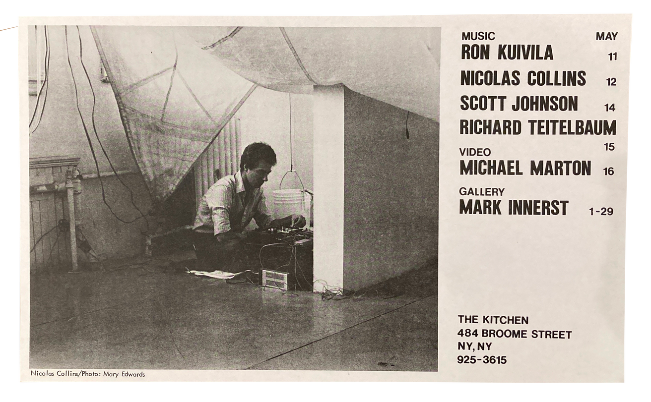 The Kitchen, May Schedule, 1982 [The Kitchen Posters]