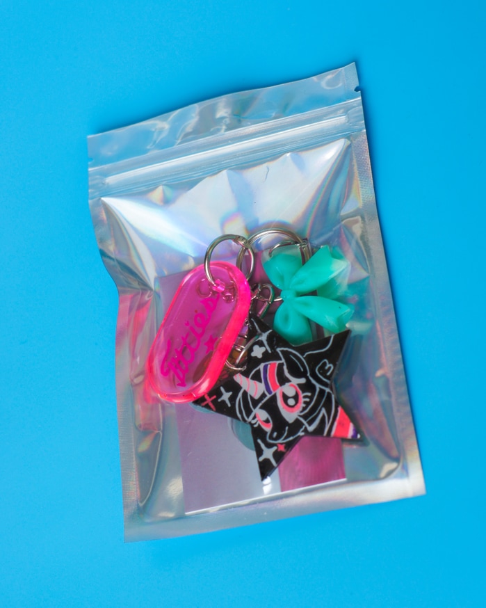 Alyssa Kazew - Pony Star Keychain - Printed Matter