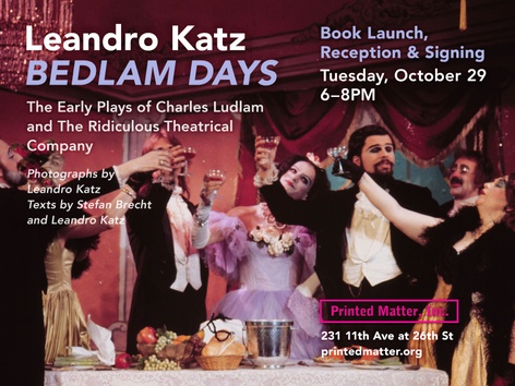 Bedlam Days: Book Launch and Signing with Leandro Katz