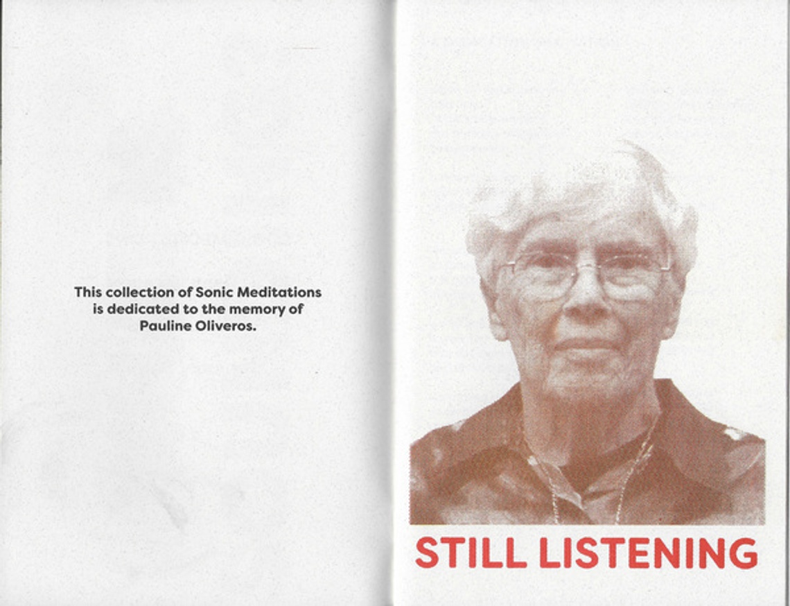 Anthology of Text Scores by Pauline Oliveros (Book) – Pauline