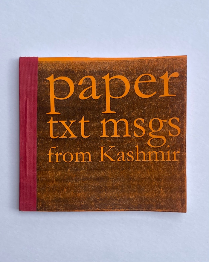 Paper Txt Msgs from Kashmir