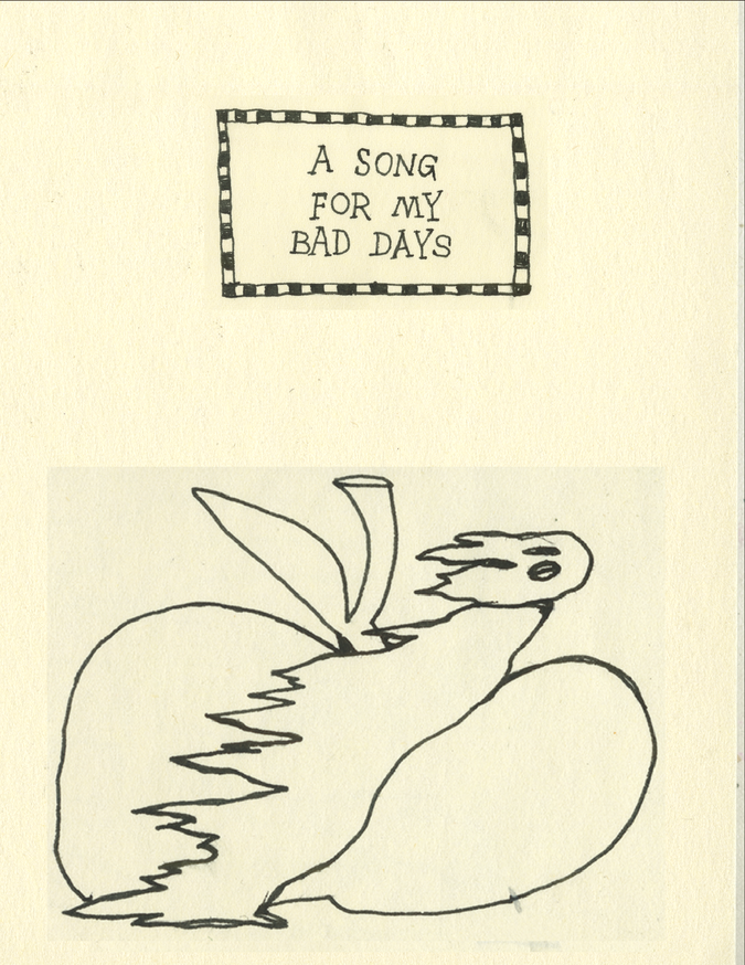 A SONG FOR MY BAD DAYS (Sketchbook I)