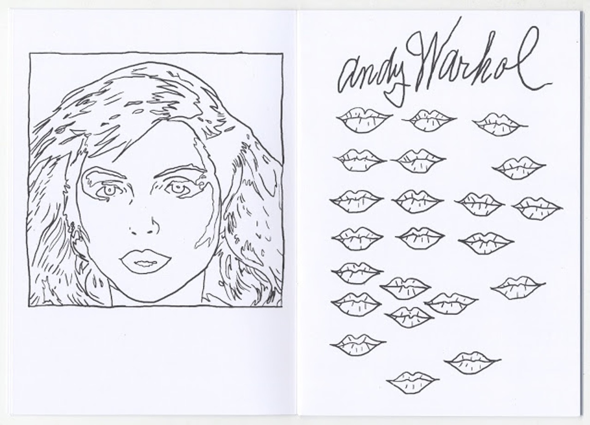 Andy Warhol Coloring Book thumbnail 4