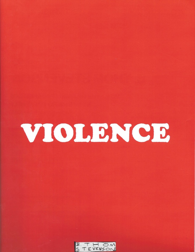 B. Thom Stevenson (Violence)
