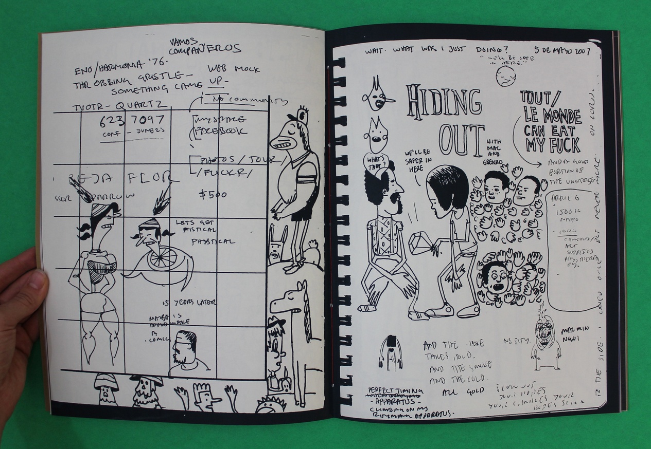 Tunde Adebimpe : Tour Sketch Journos, 2003-2014 thumbnail 3