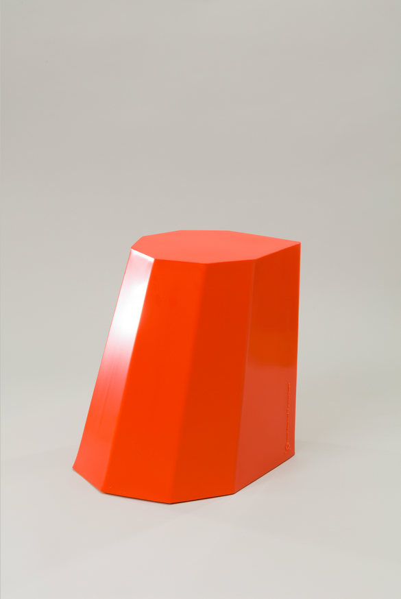 Martino Gamper - Arnold Circus Stool in Traffic Orange - Printed