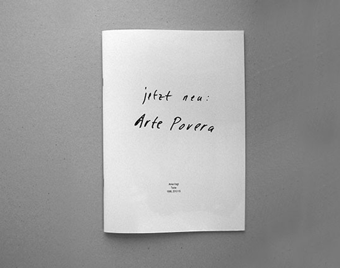 Jetzt Neu: Arte Povera