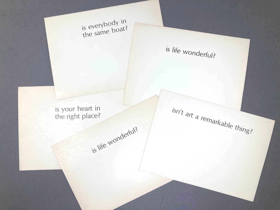 Ample Food for Stupid Thought: Is / Isn't?  (Set of 5 Cards)