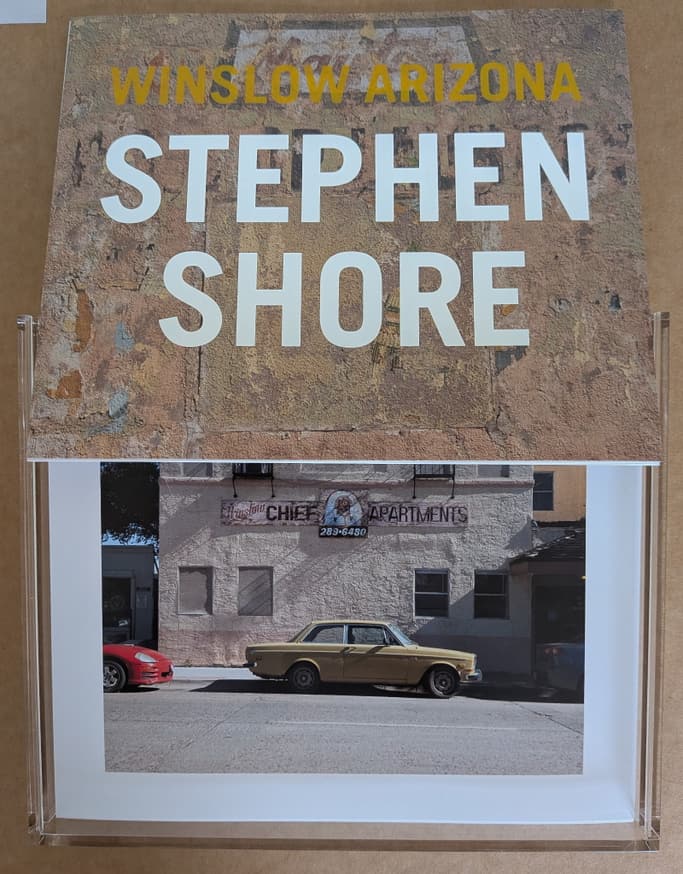 アート・デザイン・音楽 Stephen Shore: Winslow Arizona Stephen Shore - Winslow Arizona [Box Edition] - Printed Matter