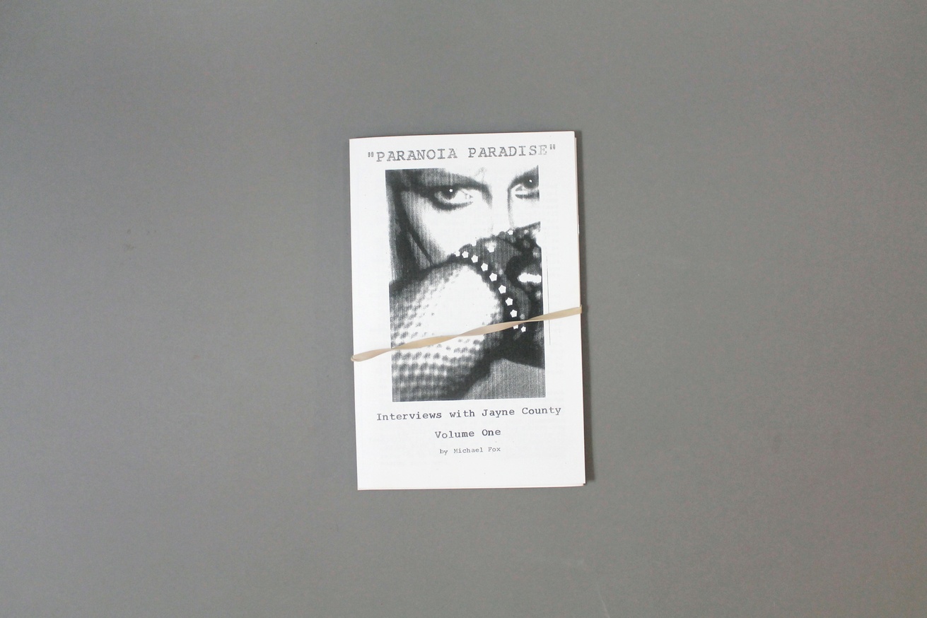 Paranoia Paradise Vol. 1 & 2: Interviews with Jayne County
