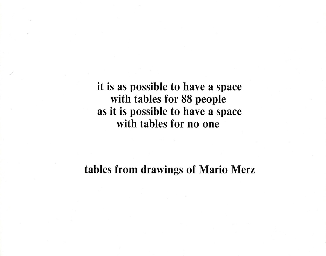 Tables from Drawings