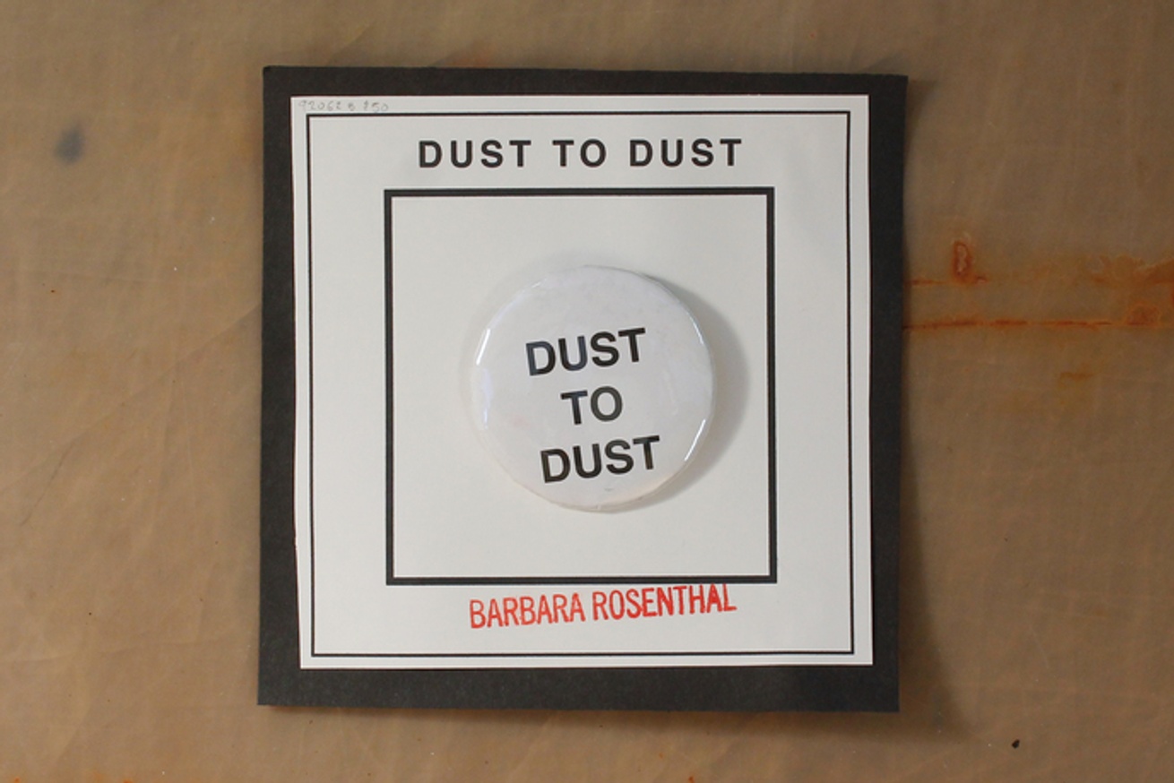 Button Pins: Dust to Dust