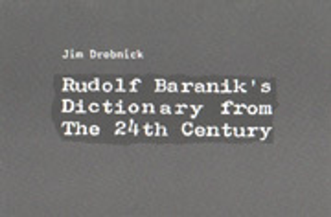 Rudolf Baranik's Dictionary from the 24th Century