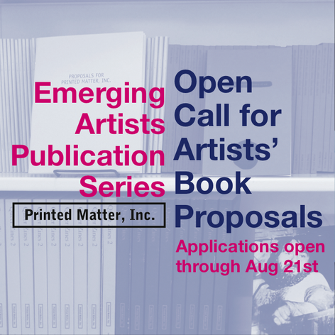 Emerging Artists Publication Series  / Call for submissions