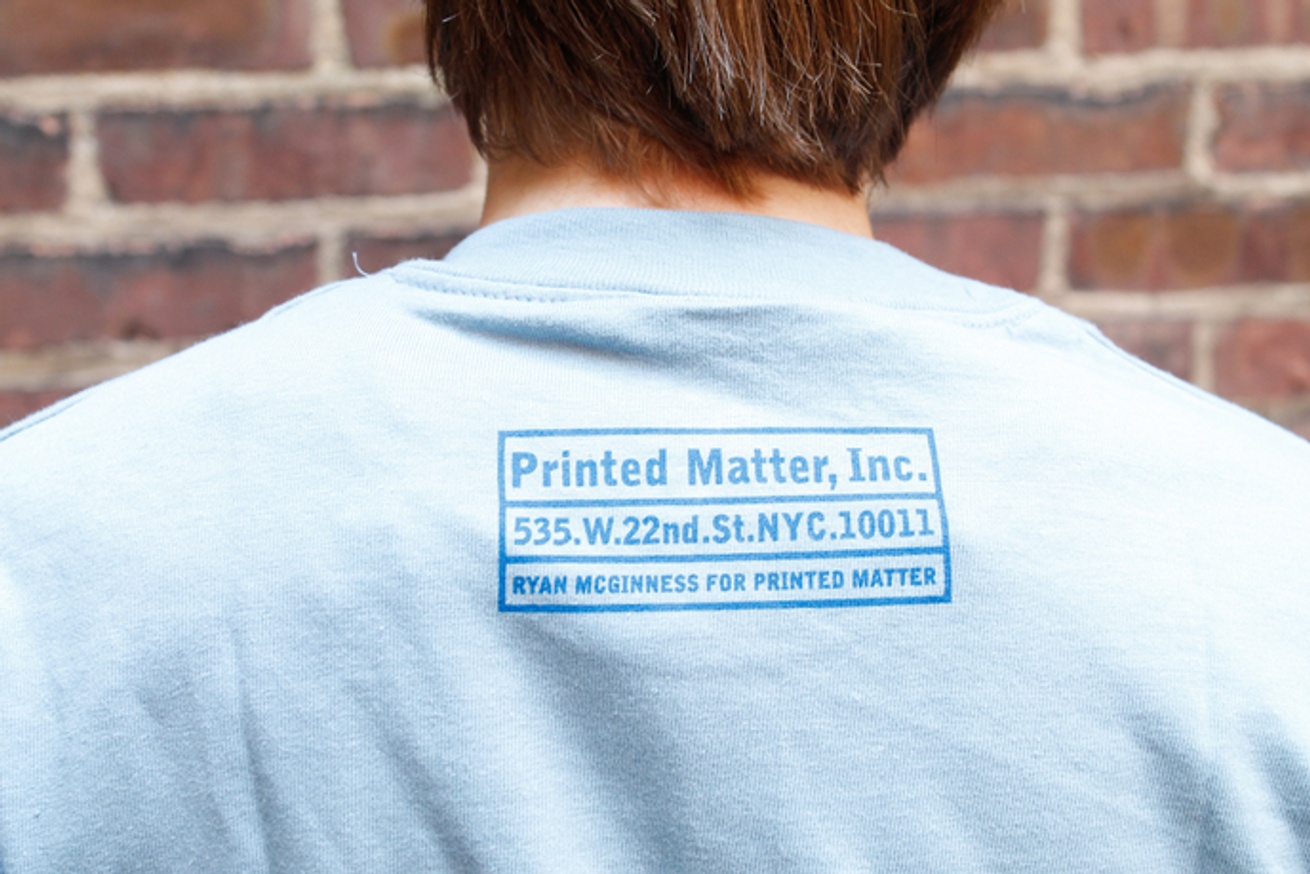 "I (heart) Printed Matter" T-shirt - Men (S)
 thumbnail 3