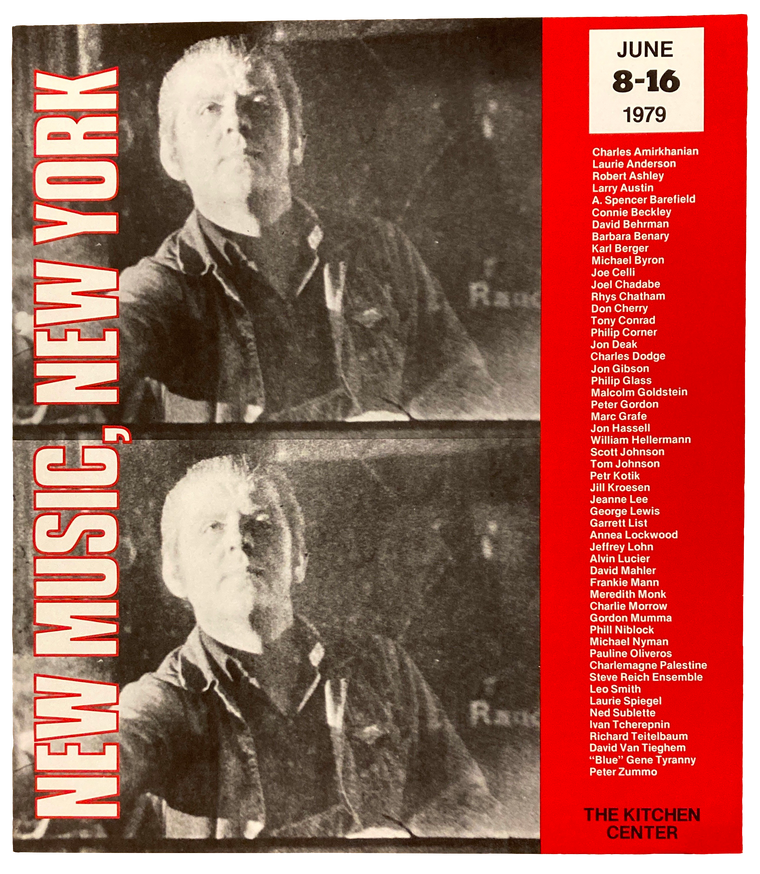 New Music, New York, June 8-16, 1979 [The Kitchen Posters]