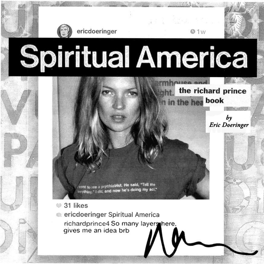 Eric Doeringer - Spiritual America - Printed Matter