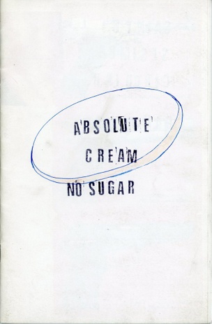 Absolute Cream No Sugar