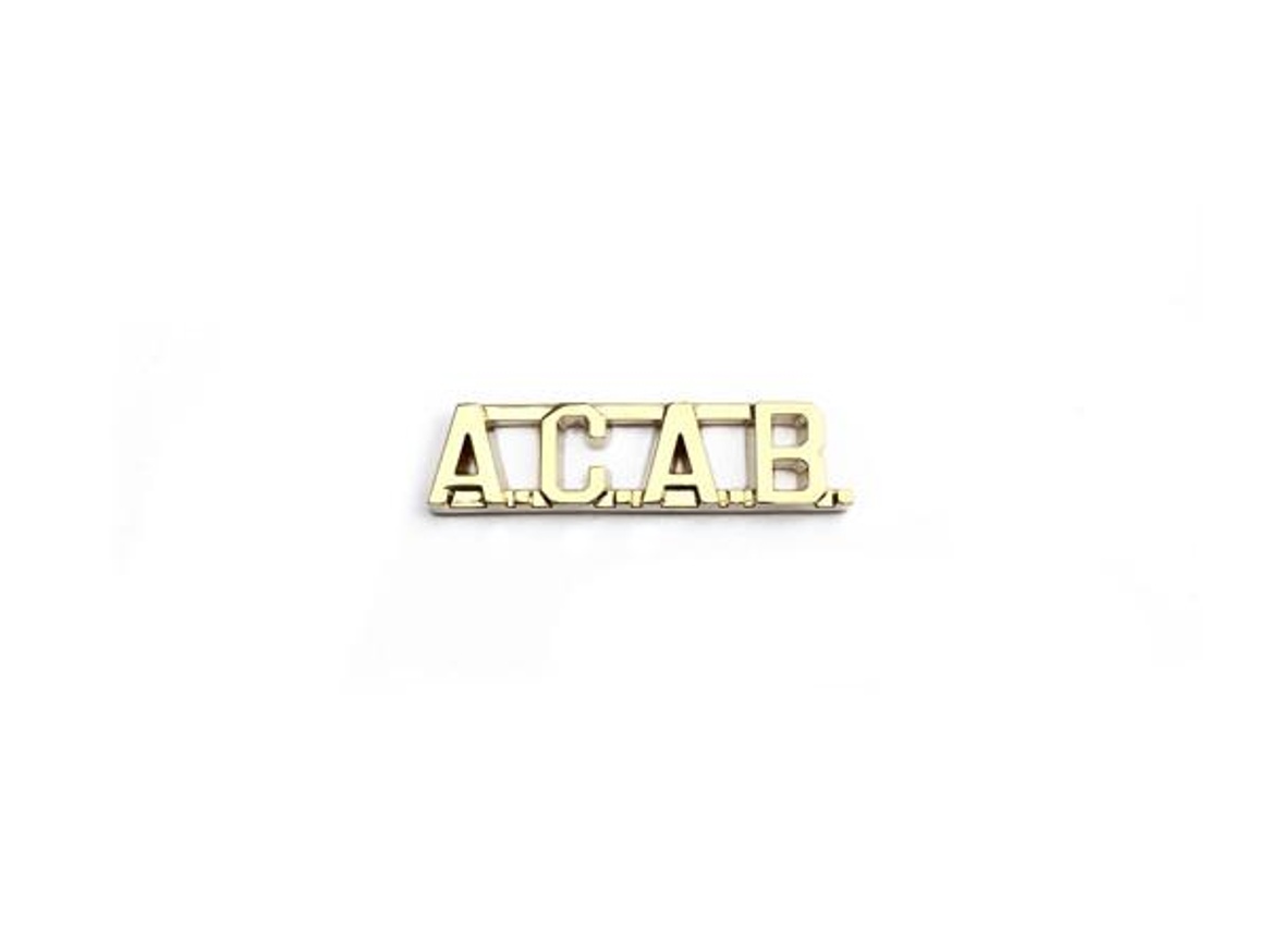 A.C.A.B. Pin + Killer Breed Zine