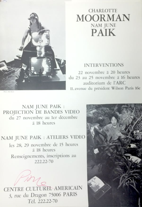Charlotte Moorman and Nam June Paik - Interventions - Printed Matter
