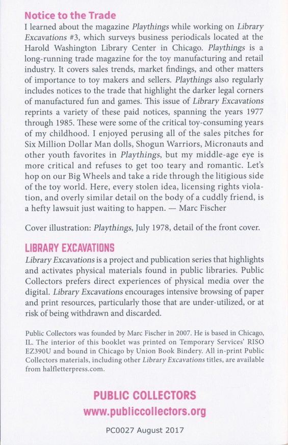 Library Excavations #6 : Notice to the Trade thumbnail 5