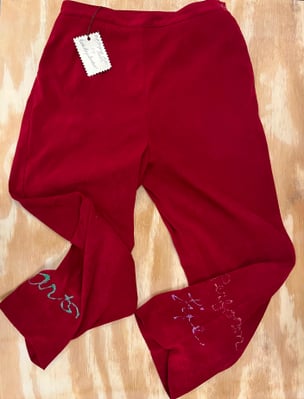 Life is Performance... [Red Pants Size 14]